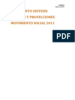 Documento Balance y Proyecciones CONFECH