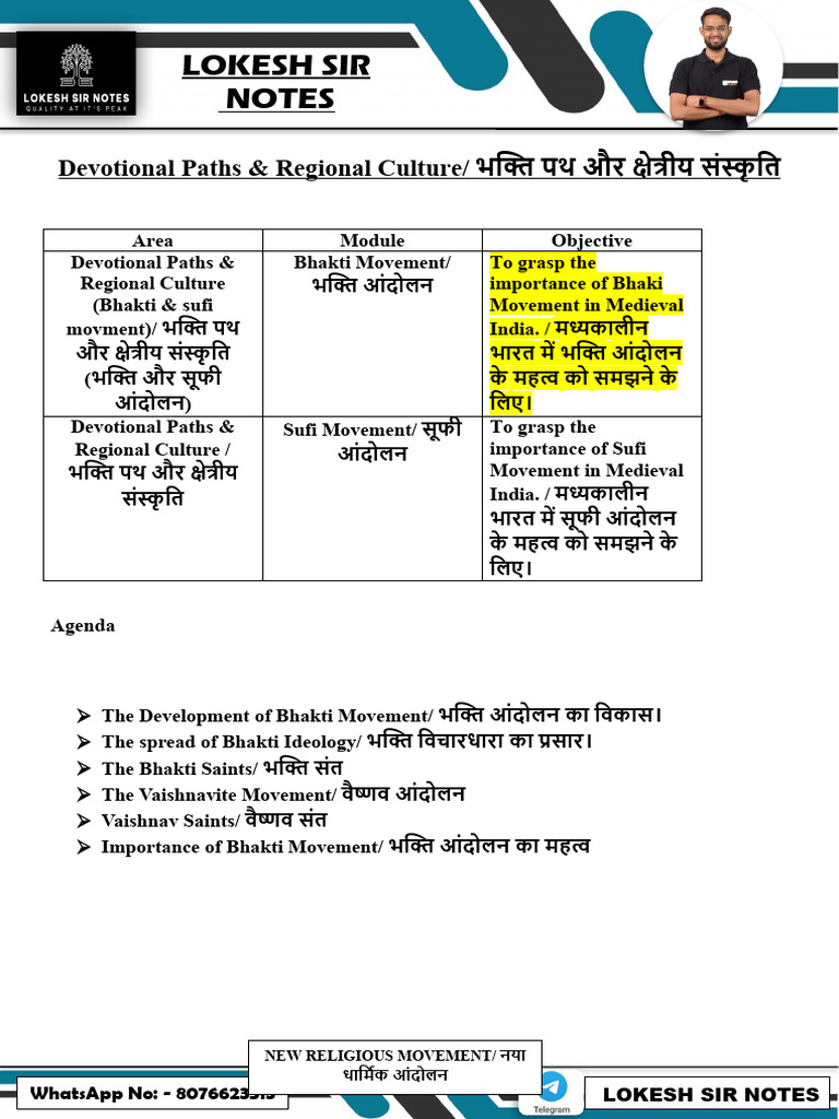 The Bhakti Movement 96 | PDF