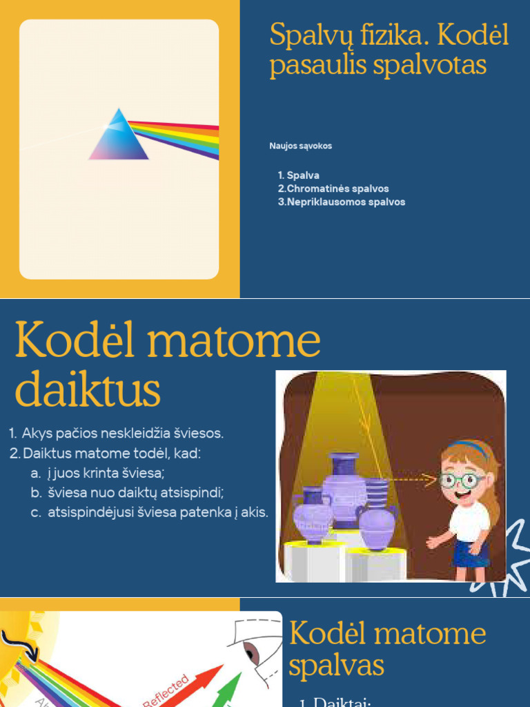 Spalvu Fizika. Kodel Pasaulis Spalvotas | PDF