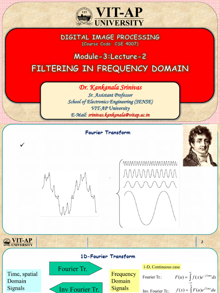 13 Fourier Transform 18-02-2026 | PDF | Discrete Fourier Transform ...