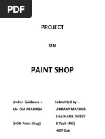 Automotive Paint Shop Process Overview | PDF | Paint | Materials