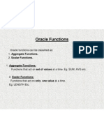 Oracle Functions