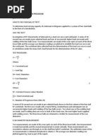 Four Ball EP Test Procedure