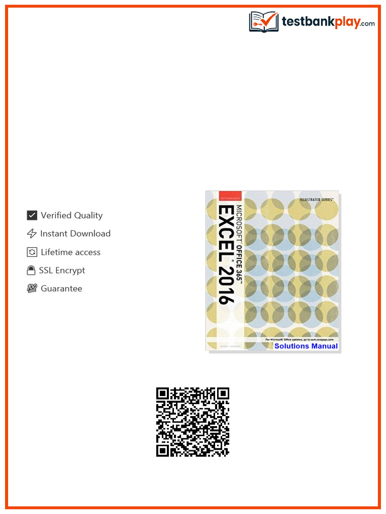 Illustrated Microsoft Office 365 and Excel 2016 Intermediate 1st ...