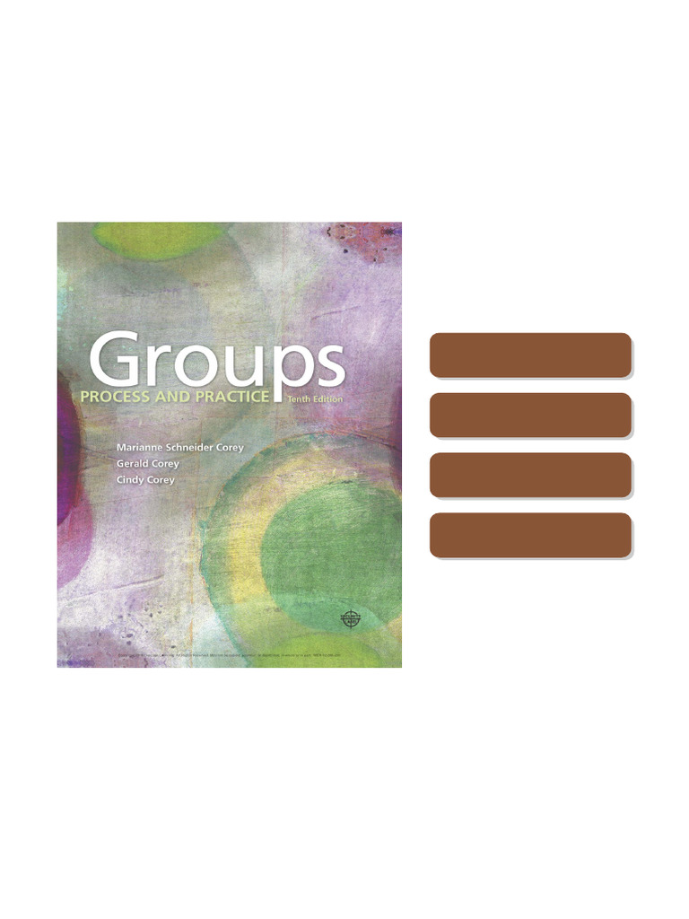 Groups Process and Practice HSE 112 Group Process I 10th Edition ...