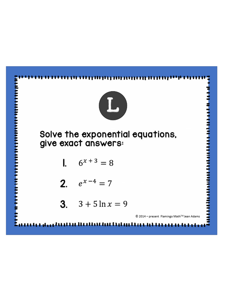 Logarithm Lab | PDF