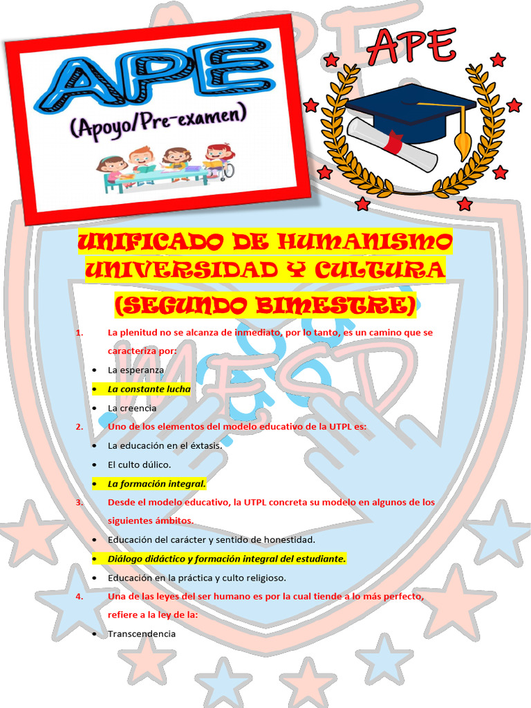 APE de Humanismo Universidad y Cultura_Segundo Bimestre_Unificado_MESD ...