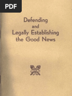 1950 Defending and Legally Establishing the Good News
