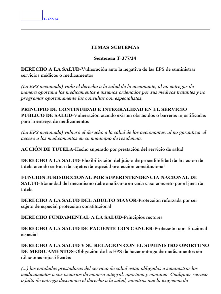 sentencia 4 | PDF | Derecho Constitucional | Caso de ley