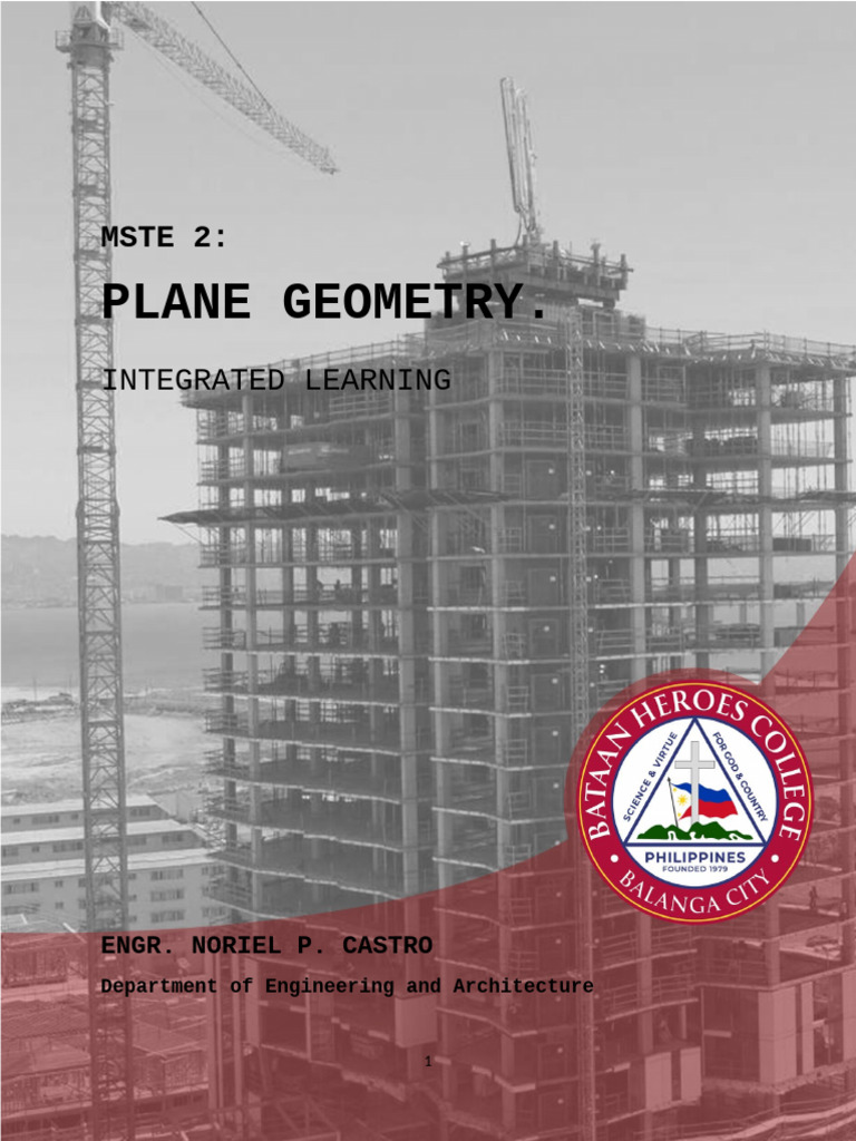 Mste 2.plane Geometry | PDF | Polygon | Circle