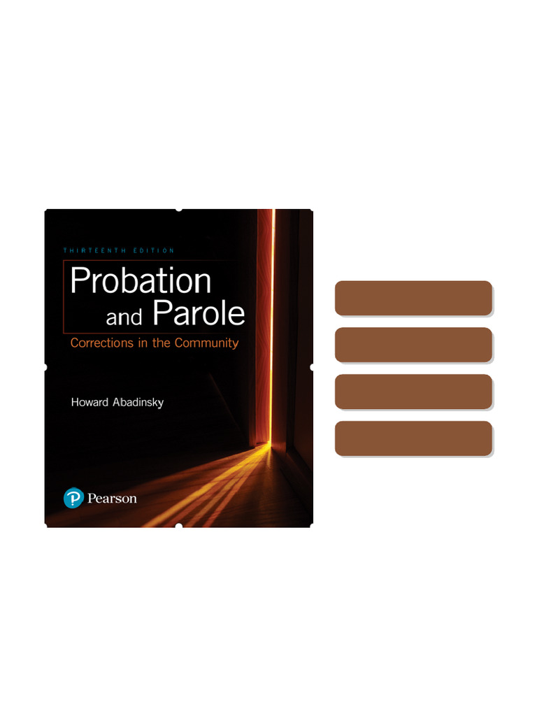 PowerPoint Probation and Parole Corrections in the Community 13th ...