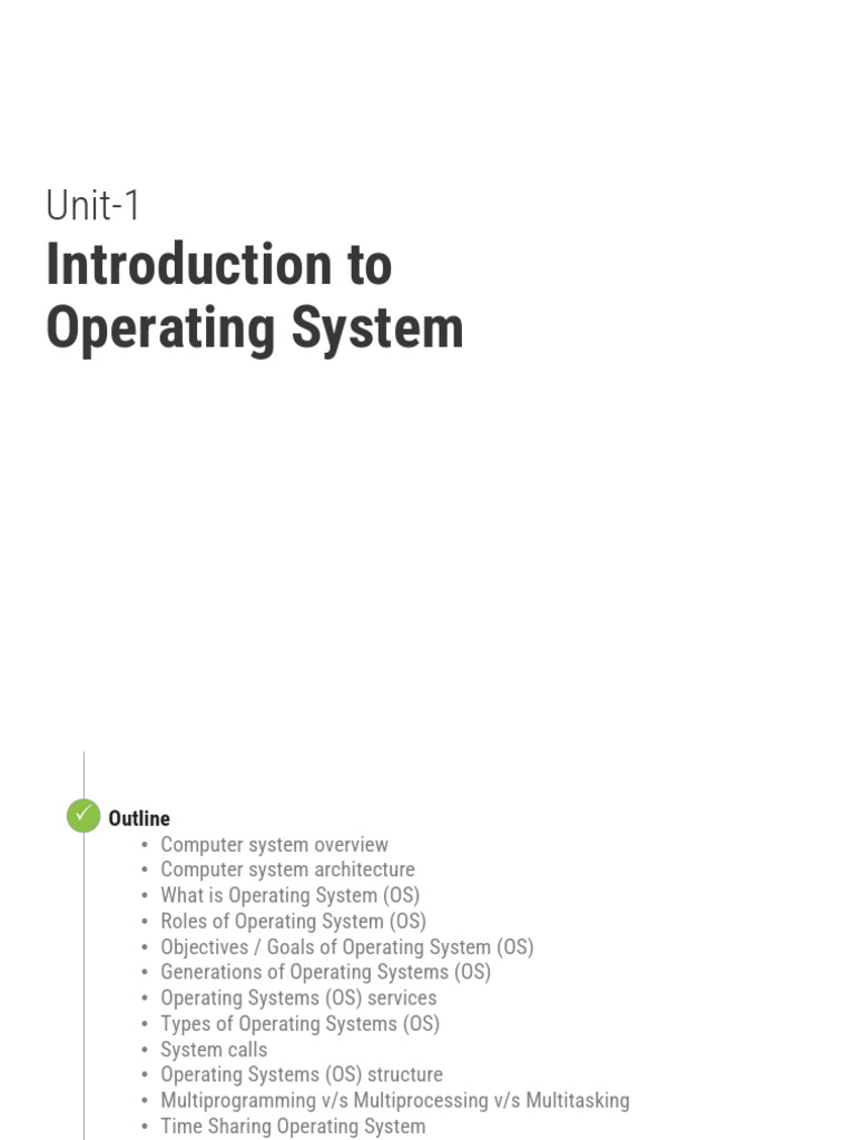 Os Lecture 1 - 6 | PDF | Computer Data Storage | Operating System