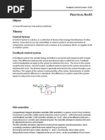 Tuning of Pid Gains by Trial and Error