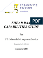 Blind Shear Rams West Engineering Final Report