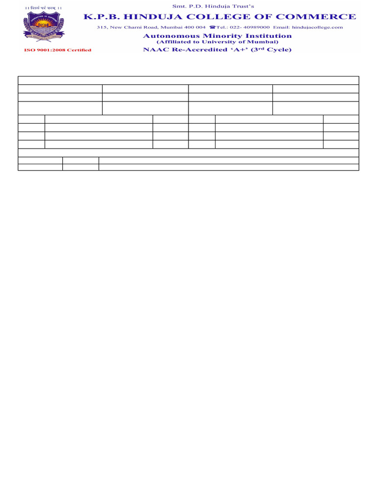 Fee Receipt | PDF