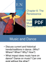 Chapter 6: The Renaissance Instrumental Music: Early Developments