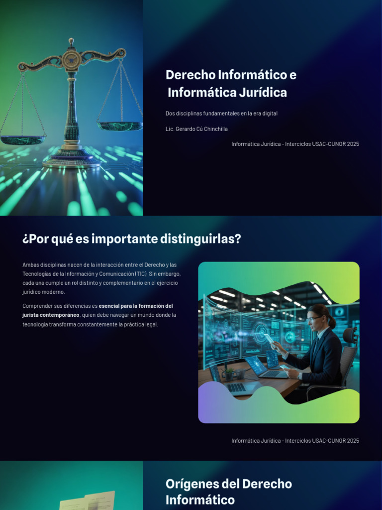 El Derecho Informatico | PDF | Informática | Tecnología de información ...