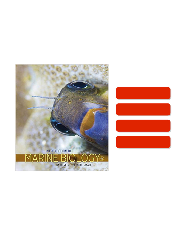 Introduction To Marine Biology 4th Edition by George Karleskint ...