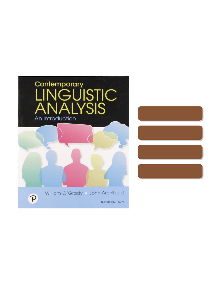 Contemporary Linguistic Analysis 第9版 Contemporary Linguistic Analysis: An Introduction 9th Edition John