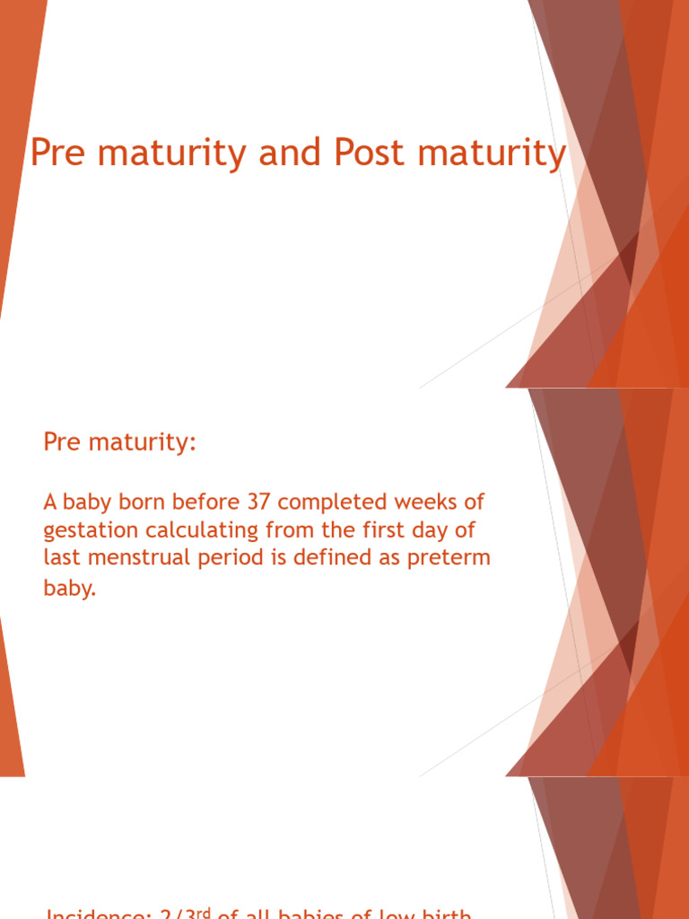 Pre Maturity Ash Ann | PDF | Preterm Birth | Breastfeeding