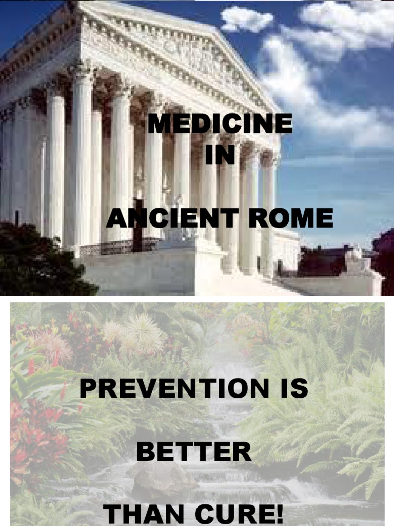 Ancient Roman Health Practices | PDF | Social Science