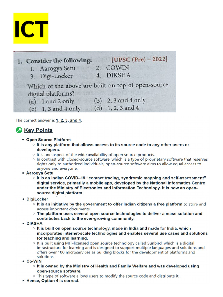 Ict | PDF