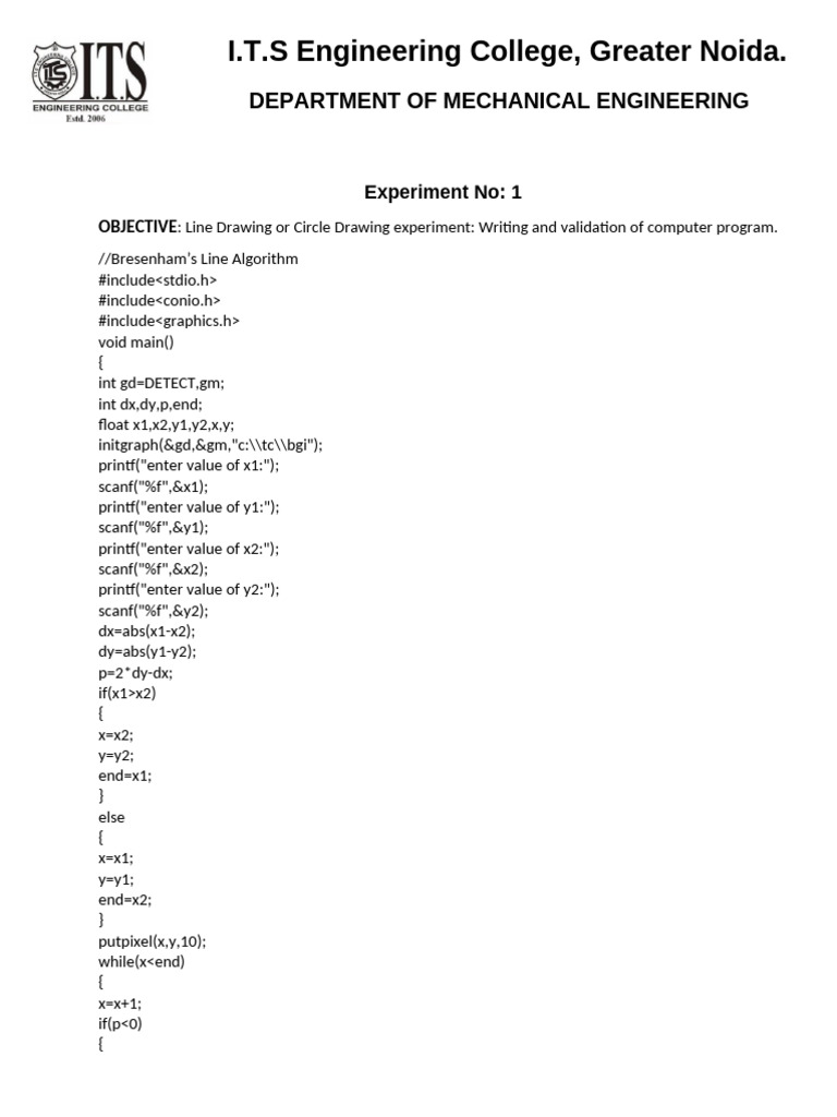 Experiment 1 | PDF