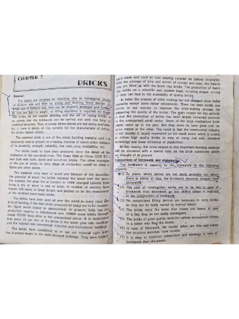ABCM Bricks Notes | PDF
