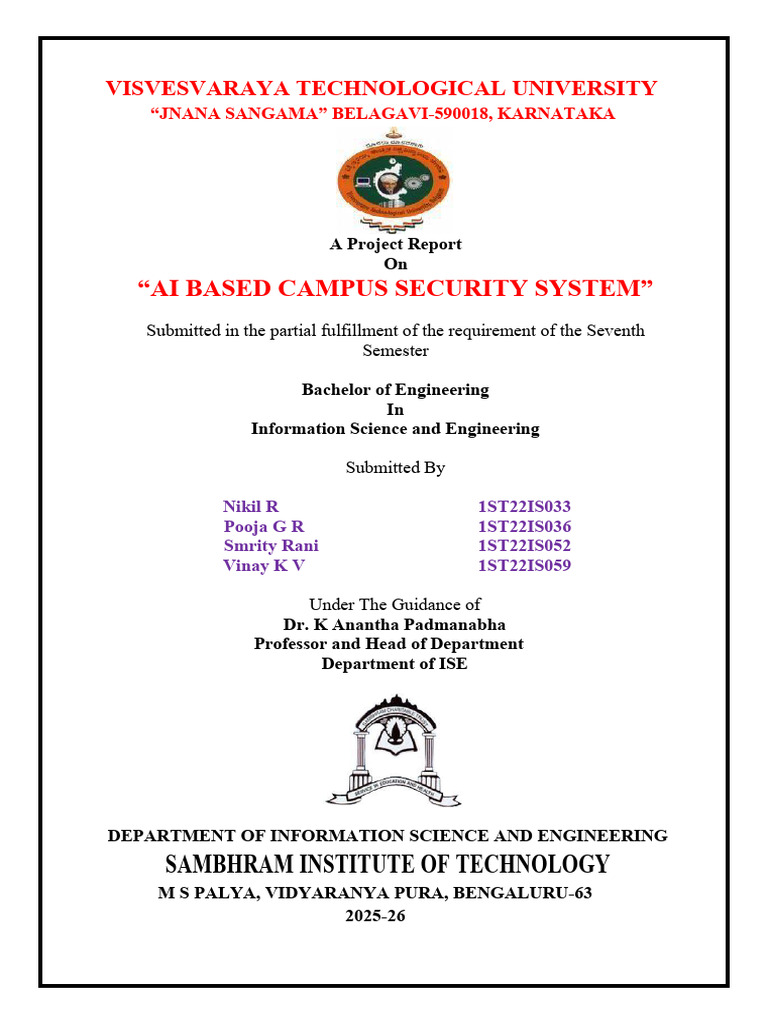 Main Project Report Final | PDF | Computer Security | Security