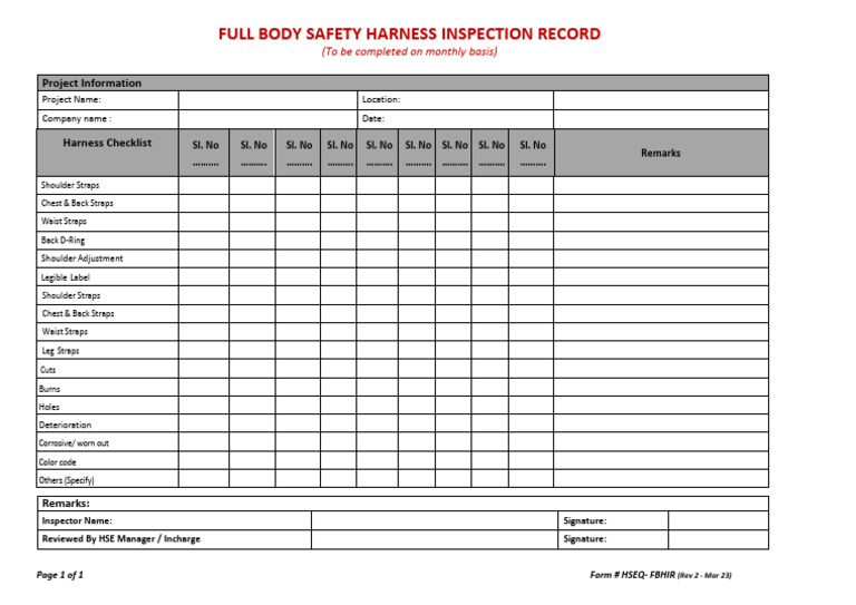 Fullbodyharnessinspectionrecordformhseq Fbhirrev2 230424064128 418a34fc ...
