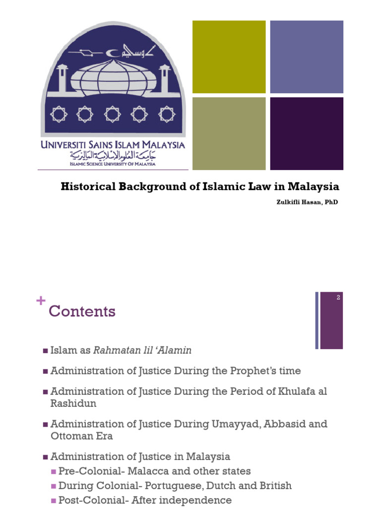 Development of Islamic Law | PDF | Malaysia
