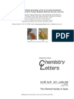 Chemistry Letter