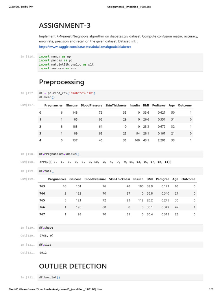 Assignment3-1 | PDF | Accuracy And Precision | Statistical Data Types