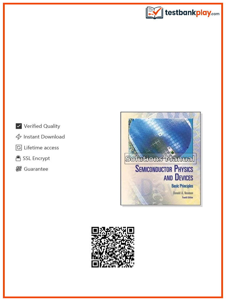 Semiconductor Physics And Devices Basic Principles 4th Edition Neamen ...