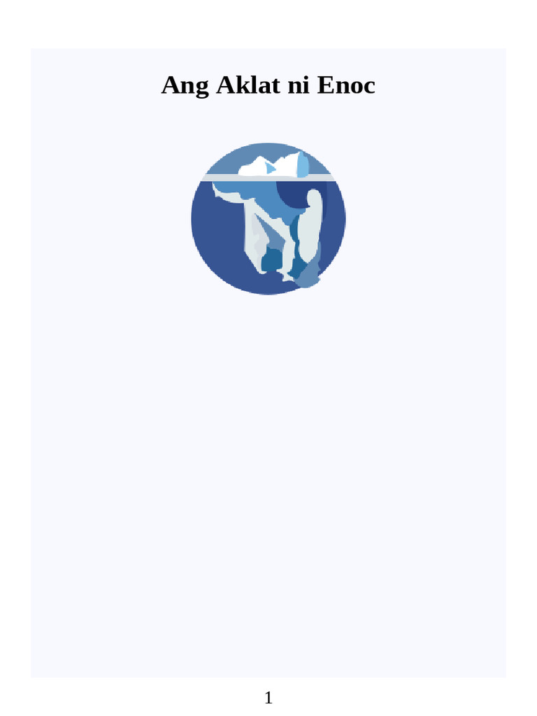 Ang Aklat Ni Enoc | PDF