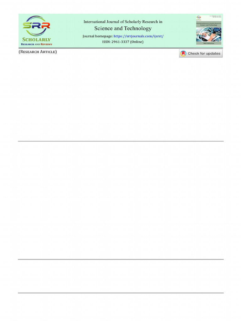 Ijsrst 2024 0032 | PDF | Inclusão financeira | Segurança de computadores