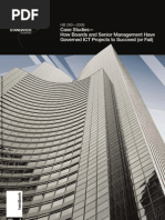HB 280-2006 Case Studies - How Boards and Senior Management Have Governed ICT Projects to Succeed (or Fail)