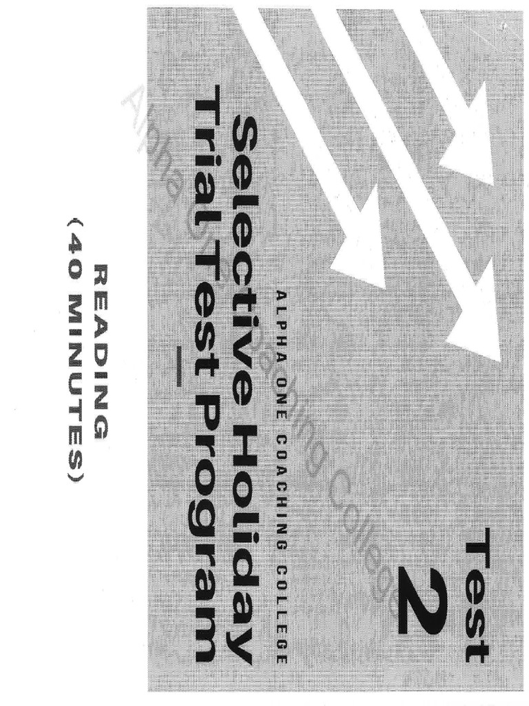 Test 2 Reading Isabella | PDF