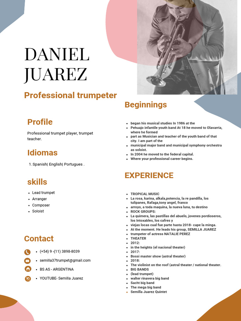 Cv. Daniel Juarez | PDF