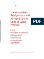 HB 40.2-2001 The Australian Refrigeration and Air-Conditioning Code of Good Practice Reduction of Emissions o