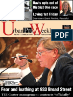 Urban Pro Weekly, August 9, 2012