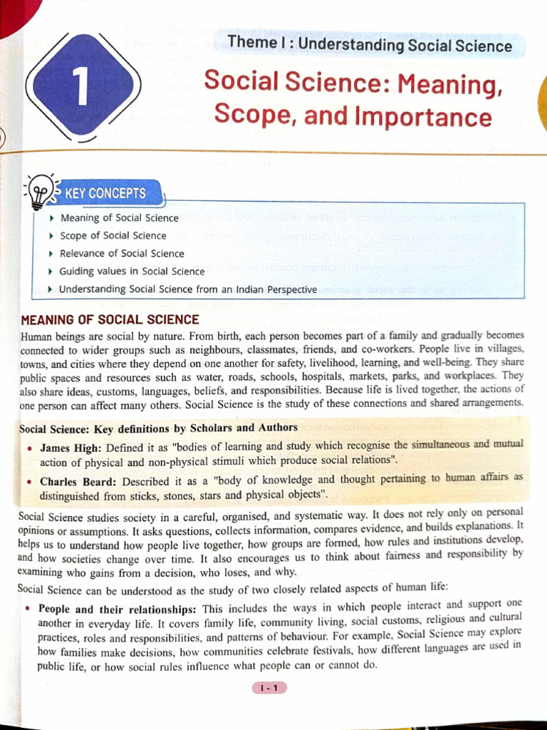 Social Science Class 9 Chapter 1 | PDF