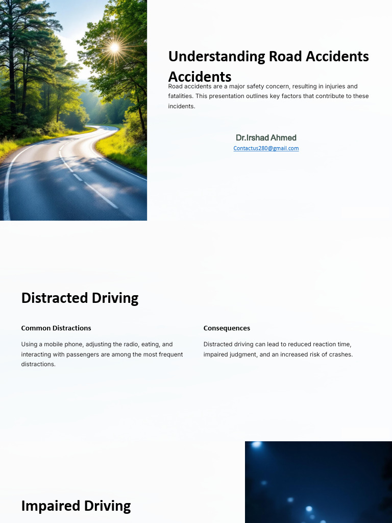 Understanding Road Accidents | PDF | Traffic Collision | Driving