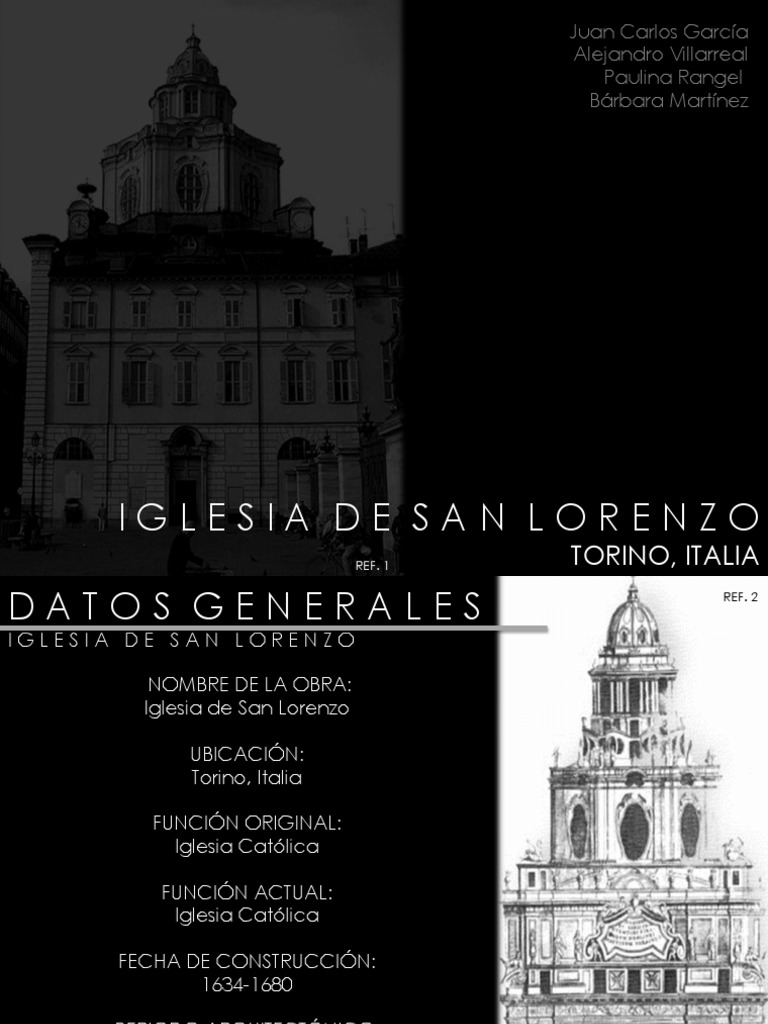 Iglesia de San Lorenzo en Turín | PDF | Diseño arquitectonico ...