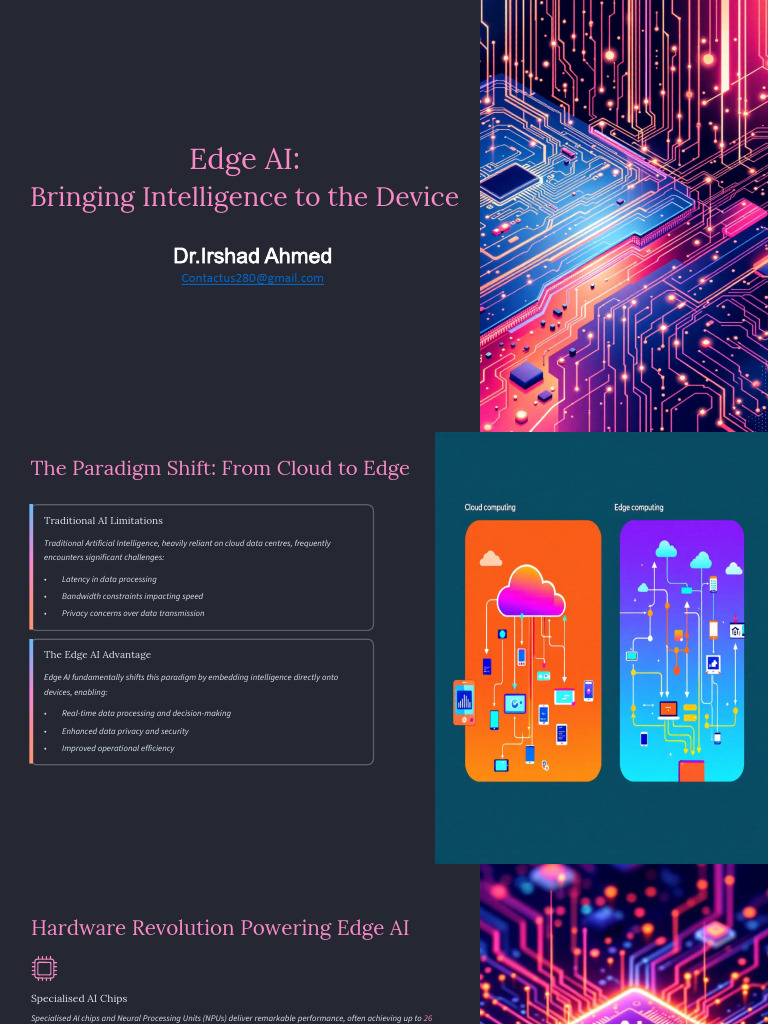 Edge AI Bringing Intelligence to the Device | PDF