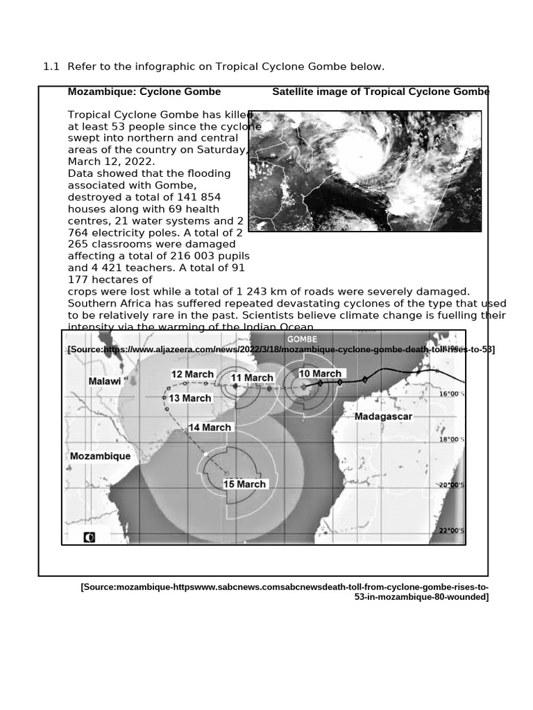 Tropical Cyclone Activity | PDF