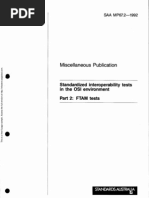 MP 67.2-1992 Standardized Interoperability Tests in the OSI Environment FTAM Tests