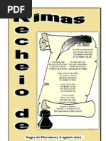 Recheio de rimas - Capa