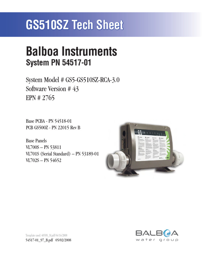GS510SZ 54517-01_97_B(2) | PDF