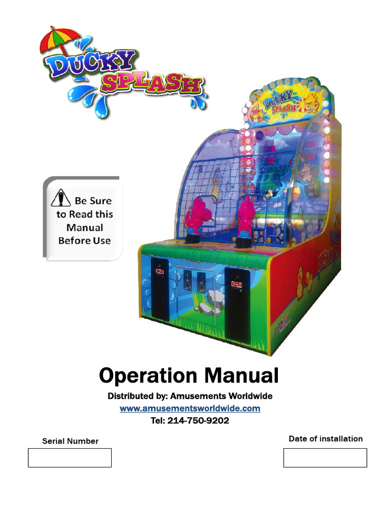 Ducky_splash_manual_D114_GMP_DFF9EDCD5C30B | PDF | Ac Power Plugs And ...